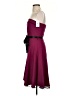Ruby Rox Solid Burgundy Cocktail Dress Size 3 - photo 5