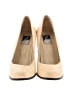 Charles Jourdan Animal Print Gold Ivory Heels Size 8 - photo 2
