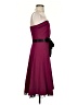 Ruby Rox Solid Burgundy Cocktail Dress Size 3 - photo 4