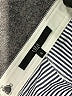 Tibi Stripes Gray Casual Skirt Size 6 - photo 3