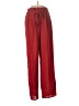 Miami 100% Polyester Solid Red Casual Pants Size S - photo 1