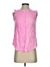 Lilly Pulitzer Pink Sleeveless Button-Down Shirt Size XS - photo 1