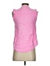 Lilly Pulitzer Pink Sleeveless Button-Down Shirt Size XS - photo 2