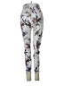 X by Gottex Print White Leggings Size S - photo 2