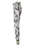 X by Gottex Print White Leggings Size S - photo 5