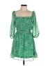 Sienna Sky 100% Polyester Green Casual Dress Size L - photo 1