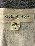 Cloth & Stone Metallic Tan Romper Size S - photo 4