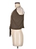 Leith 100% Viscose Brown Sleeveless Blouse Size M - photo 5