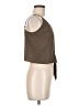 Leith 100% Viscose Brown Sleeveless Blouse Size M - photo 4