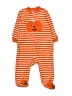 Just One You Made by Carter's 100% Polyester Stripes Orange Long Sleeve Onesie 3-6 MO / 6 MO - photo 1