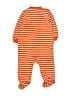 Just One You Made by Carter's 100% Polyester Stripes Orange Long Sleeve Onesie 3-6 MO / 6 MO - photo 2