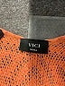 VICI Orange Pullover Sweater Size S - photo 7