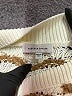 Rebecca Taylor Chevron-herringbone Ivory Pullover Sweater Size M - photo 6