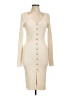 Happily Grey Ivory Casual Dress Size L - photo 1