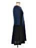 Neesha Color Block Blue Casual Dress Size M - photo 4