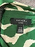 Haver 100% Polyester Animal Print Green Long Sleeve Blouse Size XS - photo 7