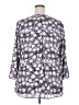 Daniel Rainn 100% Polyester Purple 3/4 Sleeve Blouse Size 2X - photo 2