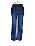 DG^2 by Diane Gilman Solid Blue Jeans Size 10 (tall) - photo 1