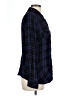 CAbi 100% Rayon Plaid Blue Long Sleeve Button-Down Shirt Size L - photo 4