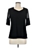 Chloe & Jasmine Black 3/4 Sleeve Top Size M - photo 1
