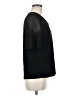 Chloe & Jasmine Black 3/4 Sleeve Top Size M - photo 4