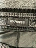 Express Metallic Black Casual Pants Size 10 - photo 7