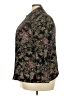 Alex Evenings 100% Polyester Print Multi Color Black Cardigan Size 3X - photo 5