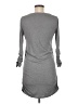 Ann Taylor Solid Gray Casual Dress Size M - photo 2
