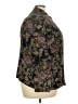Alex Evenings 100% Polyester Print Multi Color Black Cardigan Size 3X - photo 4