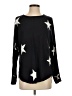 Unbranded Stars Black Blue Pullover Sweater Size S (estimated) - photo 1