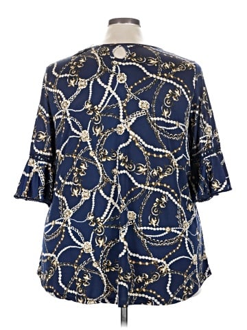 Roommates Short Sleeve Blouse (view 2)
