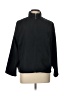 AW Golf by Allyson Whitmore 100% Polyester Solid Black Track Jacket Size L (petite) - photo 1