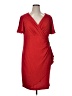 Ignite Evenings Red Cocktail Dress Size 16W - photo 1