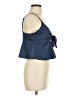 She + Sky Blue Sleeveless Top Size M - photo 4