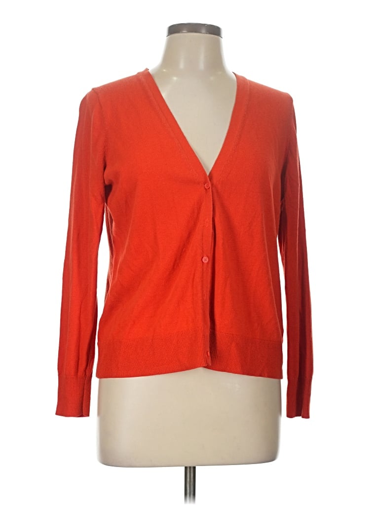 Pre-owned Old Navy Cardigan Sweater In Orange