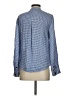 Cremieux 100% Viscose Polka Dots Blue Long Sleeve Blouse Size XS - photo 2