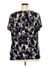 Jaclyn Smith Blue Short Sleeve Blouse Size XXL - photo 2