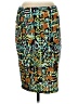 Lularoe Print Teal Casual Skirt Size M - photo 1