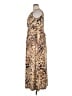 Unbranded Animal Print Brown Casual Dress Size XL (estimated) - photo 5