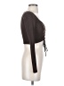 Zara Brown Long Sleeve Top Size S - photo 4
