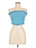 Shein Blue Sleeveless Blouse Size 8 - 10 - photo 1