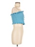 Shein Blue Sleeveless Blouse Size 8 - 10 - photo 4