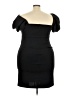 ELOQUII Solid Black Cocktail Dress Size 18 - photo 2
