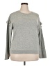 J.Crew Gray Sweatshirt Size XXL - photo 1