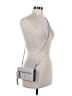 Thacker 100% Leather Gray White Leather Crossbody Bag One size - photo 2