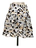 A.L.C. 100% Silk Print Gray Silk Skirt Size 2 - photo 1