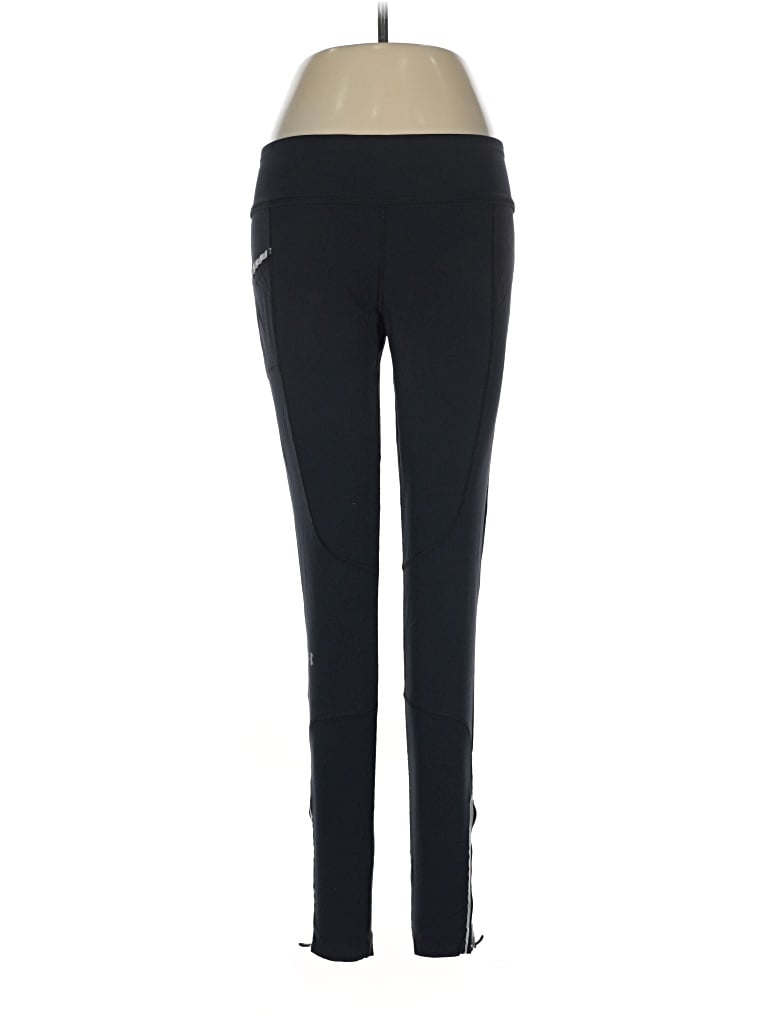 Pre-owned Under Armour Active Pants In Black