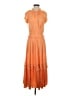 Current Air Orange Casual Dress Size S - photo 1
