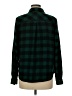Maurices Plaid Green Long Sleeve Button-Down Shirt Size M - photo 2