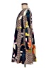 Unbranded Print Yellow Casual Dress Size M - photo 5